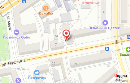 Магазин зоотоваров Зоомир в Железнодорожном районе на карте
