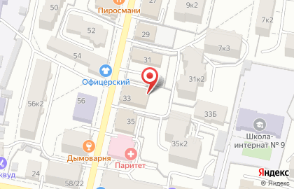 Территориальный отдел по социальной поддержке населения Кировского района на карте