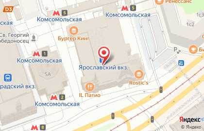Московское Железнодорожное Агентство Служба Заказов на карте