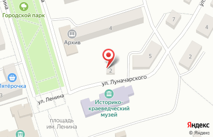 Краеведческий музей во Владимире на карте