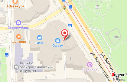 Магазин бытовой техники и электроники Эльдорадо в Советском районе на карте