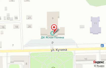 Дворец культуры Ясная поляна на карте