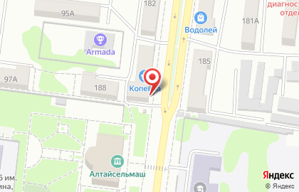 Магазин АВТОстиль на проспекте Ленина на карте