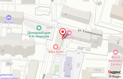Свои в Новопресненском переулке на карте