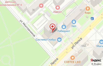 ОАО Банкомат, КБ Хлынов на улице Монтажников на карте
