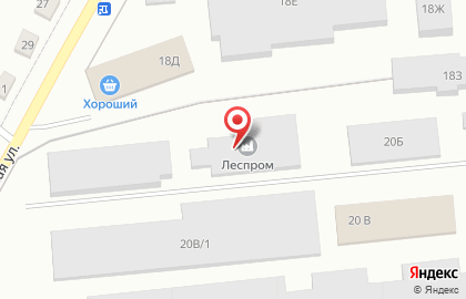 Производственная компания Леспром в Железногорске на карте