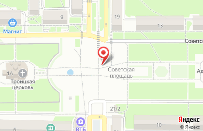 Многолестниц на карте