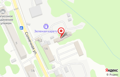 Клуб любителей авторской песни Зеленая карета на карте