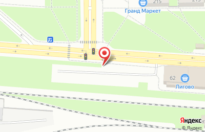 Автостоянка на проспекте Народного Ополчения, 215 к1 на карте