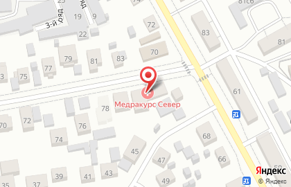 Центр комплексной реабилитации МедРакурс Север на карте