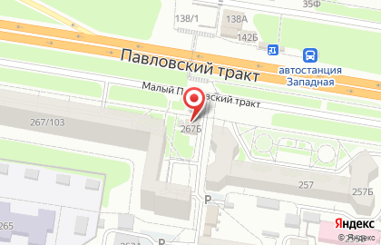 Бочка на Павловском тракте на карте