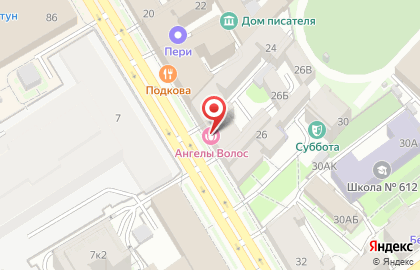 Продуктовый магазин в Санкт-Петербурге на карте