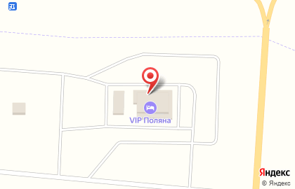 Гостиничный комплекс Vip поляна на карте