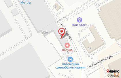 ООО Амарант в Верх-Исетском районе на карте