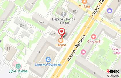 Служба доставки готовых блюд Море суши на карте