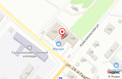 Магазин косметики и бытовой химии Магнит Косметик в Константиновске на карте