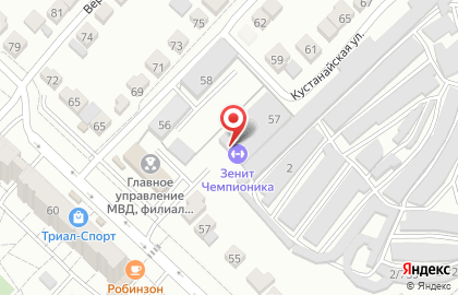 Мини-футбольное поле Футбольный Цех на карте