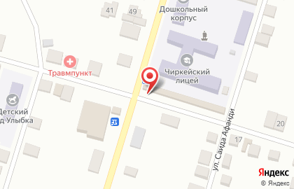 Продуктовый магазин в Махачкале на карте