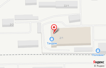 Торгово-производственная компания Тандем в Ханты-Мансийске на карте
