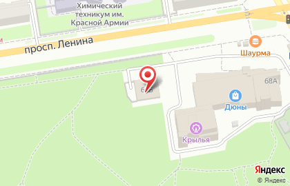 Bar52 на проспекте Ленина на карте