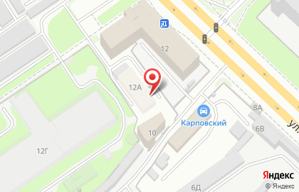 Диагностический центр Медицинская диагностика на улице Новикова Прибоя на карте