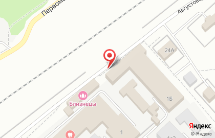 Салон Улыбка на Августовской улице на карте