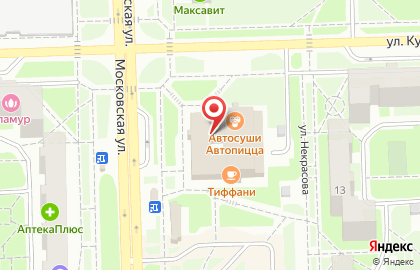 Парикмахерская №7 на улице Курчатова на карте