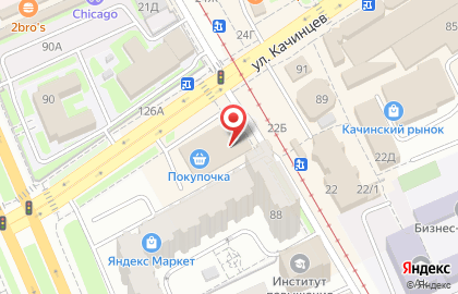Телекоммуникационный центр Дом.ru в Дзержинском районе на карте