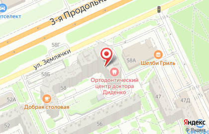 Салон-парикмахерская Роза ветров в Дзержинском районе на карте