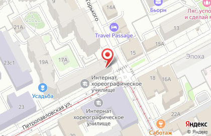 Кулинария в Перми на карте