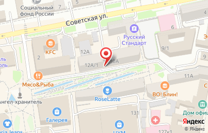 Компьютерный супермаркет Никс на Советской улице на карте