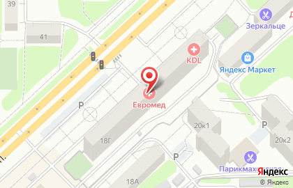 Магазин ПивоМан на Космическом проспекте на карте