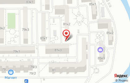 Салон-парикмахерская Версаль в Кировском районе на карте
