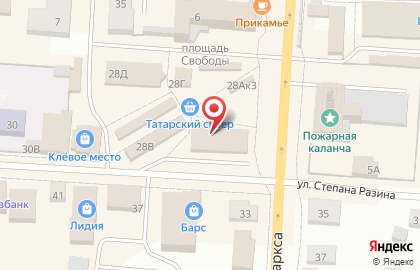 ИП Булдаков К.А. на Степана Разина на карте