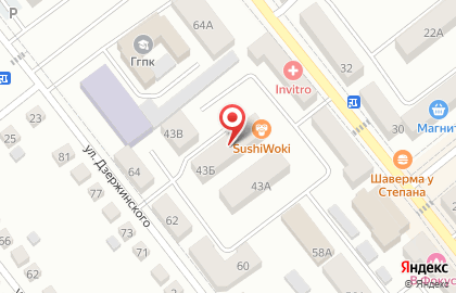 Суши-бар SushiWoki на карте