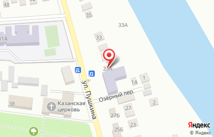 Библиотека №3 на улице Пушкина на карте