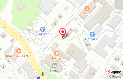 Компания ГРОС на карте