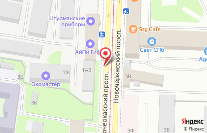 Сити на Новочеркасской на карте