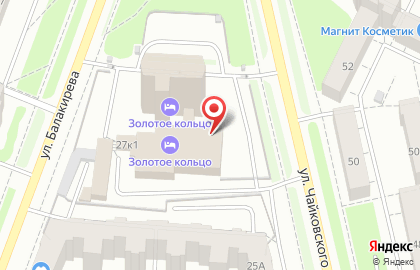 Кафе Cafe del Mar на улице Чайковского на карте
