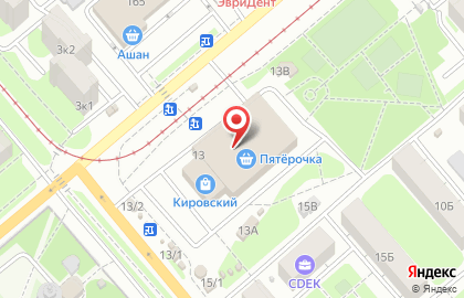 АС на улице Кутузова на карте