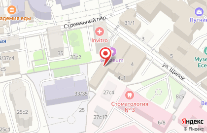 Салон Satels на Серпуховской на карте