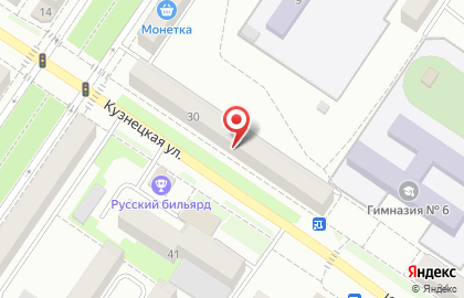 Парикмахерская Экспромт, парикмахерская на Кузнецкой улице на карте