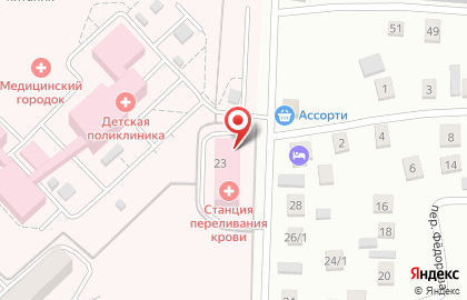 Психиатрическая больница в Горно-Алтайске на карте