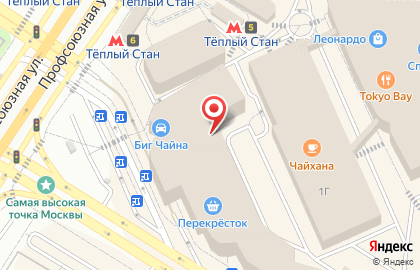 Банкомат Home Credit Bank на метро Тёплый стан на карте