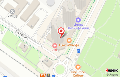 Kvadrat на карте