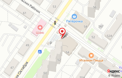 Магазин постельных принадлежностей ТекСТИЛЬ в Орджоникидзевском районе на карте