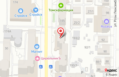 Служба доставки DPD на проспекте Ленина на карте
