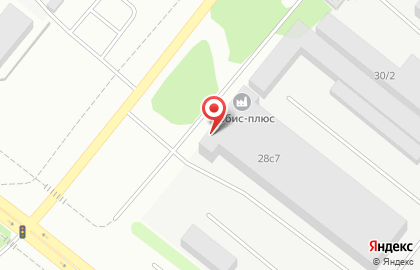 Торгово-сервисный центр на улице Чекистов на карте