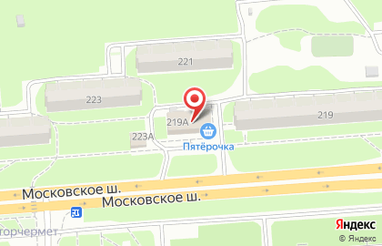 Торгово-сервисный центр Дровосек на Московском шоссе на карте