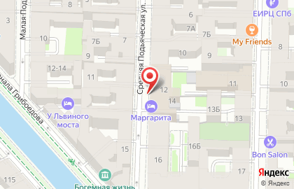 Отель Маргарита на карте